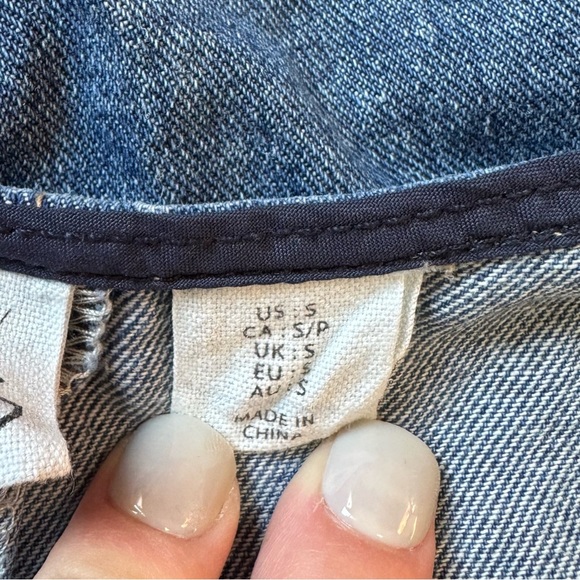 HG Denim High Roller Adjustable Jumpsuit Women's Blue Denim Overalls, Size S - Picture 13 of 13